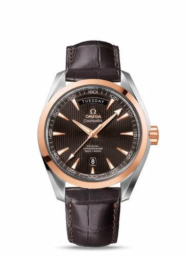 Omega Seamaster Aqua Terra 150m Co-Axial 41.5 Day-Date Stainless Steel / Red Gold / Grey 231.23.42.22.06.001 (23123422206001)